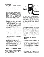 Preview for 8 page of Response SA1 E Installation & Operating Manual