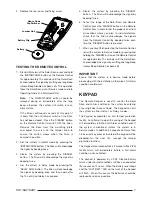 Preview for 9 page of Response SA1 E Installation & Operating Manual