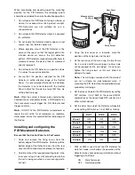 Preview for 11 page of Response SA3 E PLUS Installation And Operating Instructions Manual