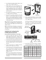 Preview for 12 page of Response SA5 E Installation And Operating Instructions Manual