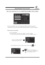 Preview for 22 page of Resson Technologies RD-14G Operation Manual