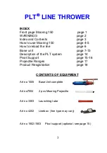 Preview for 3 page of Restech PLT MOORING 150 User Manual