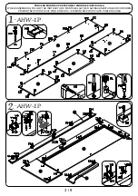 Предварительный просмотр 3 страницы Restol Thea AHW-1P Fitting-Up Instruction