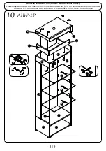 Предварительный просмотр 8 страницы Restol Thea AHW-1P Fitting-Up Instruction