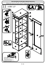 Предварительный просмотр 9 страницы Restol Thea AHW-1P Fitting-Up Instruction