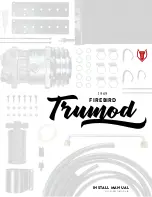 Restomod Air FIREBIRD TRUMOD 1969 Install Manual preview