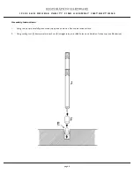 Preview for 6 page of Restoration Hardware 1930S Assembly Instructions Manual