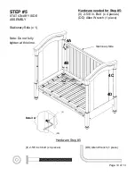 Предварительный просмотр 10 страницы Restoration Hardware 5783-0612 Assembly Instructions Manual