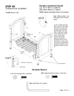 Предварительный просмотр 13 страницы Restoration Hardware 5783-0612 Assembly Instructions Manual