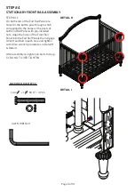 Предварительный просмотр 9 страницы Restoration Hardware Baby & Child BELLINA CONVERSION CRIB 105024 Manual