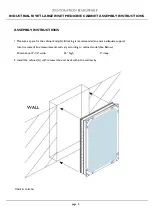 Preview for 2 page of Restoration Hardware INDUSTRIAL RIVET LARGE INSET MEDICINE CABINET Assembly Instructions