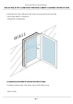 Preview for 5 page of Restoration Hardware INDUSTRIAL RIVET LARGE INSET MEDICINE CABINET Assembly Instructions