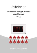 Retekess T114 User Manual preview