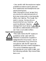 Preview for 20 page of Retekess TD110 User Manual