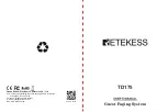 Retekess TD175 User Manual preview