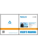 Preview for 1 page of Retevis A7105A User Manual