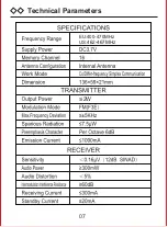 Предварительный просмотр 10 страницы Retevis A9144AX1 User Manual