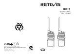 Retevis RB17 User Manual preview