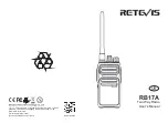 Retevis RB17A User Manual предпросмотр