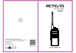 Retevis RB29 User Manual preview