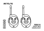 Preview for 1 page of Retevis RB616 User Manual