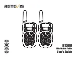 Предварительный просмотр 1 страницы Retevis RT-388 User Manual