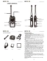 Retevis RT25 User Manual preview