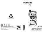 Retevis RT32 User Manual preview