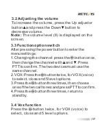 Preview for 8 page of Retevis RT36 User Manual