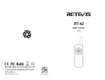 Preview for 1 page of Retevis RT42 Manual