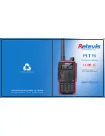 Retevis RT5 User Manual preview