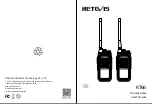 Retevis RT66 User Manual preview