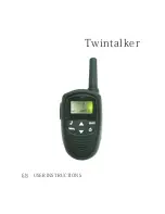 Предварительный просмотр 1 страницы Retevis TWINTALKER User Instructions