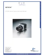 Reticon LC3000 Series Instruction Manual preview