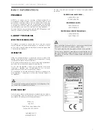 Preview for 5 page of Retigo VISION vent 2 Technical Documentation Manual