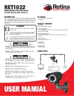 Preview for 1 page of Retina RET1022 User Manual