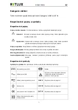 Preview for 4 page of Retlux RDM 9001 Manual