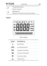 Preview for 90 page of Retlux RDM 9001 Manual