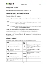 Preview for 122 page of Retlux RDM 9001 Manual