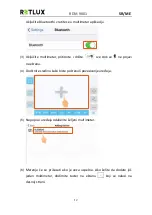 Preview for 182 page of Retlux RDM 9001 Manual