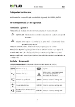 Preview for 190 page of Retlux RDM 9001 Manual