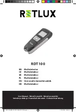 Предварительный просмотр 1 страницы Retlux RDT 100 User Manual