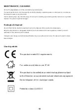 Предварительный просмотр 18 страницы Retlux RGL 109 Operating Manual