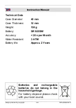 Preview for 9 page of RETOX 18 70 39 Operator'S Manual