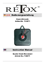 Preview for 2 page of RETOX 733071 Instruction Manual