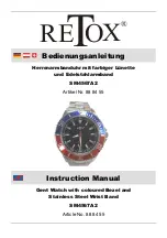 RETOX SM4567A2 Instruction Manual preview