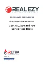 Retra REALEZY 320 Series Owner'S Operation And Maintenance Manual предпросмотр