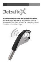 Retraflex Wireless remote control handle Installation Manual preview