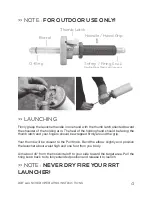 Preview for 5 page of Retriev-R-Trainer PRO HAND HELD LAUNCHER Operating Instructions Manual