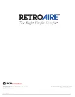 Preview for 24 page of Retro Aire RQTH Installation Operation & Maintenance